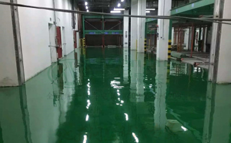 11月共和共和环氧地坪施工高峰来袭，梦得来化工多项目同步推进保交付